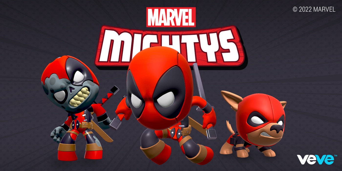 NFT drop preview for VeVe - Marvel Mightys — Deadpool