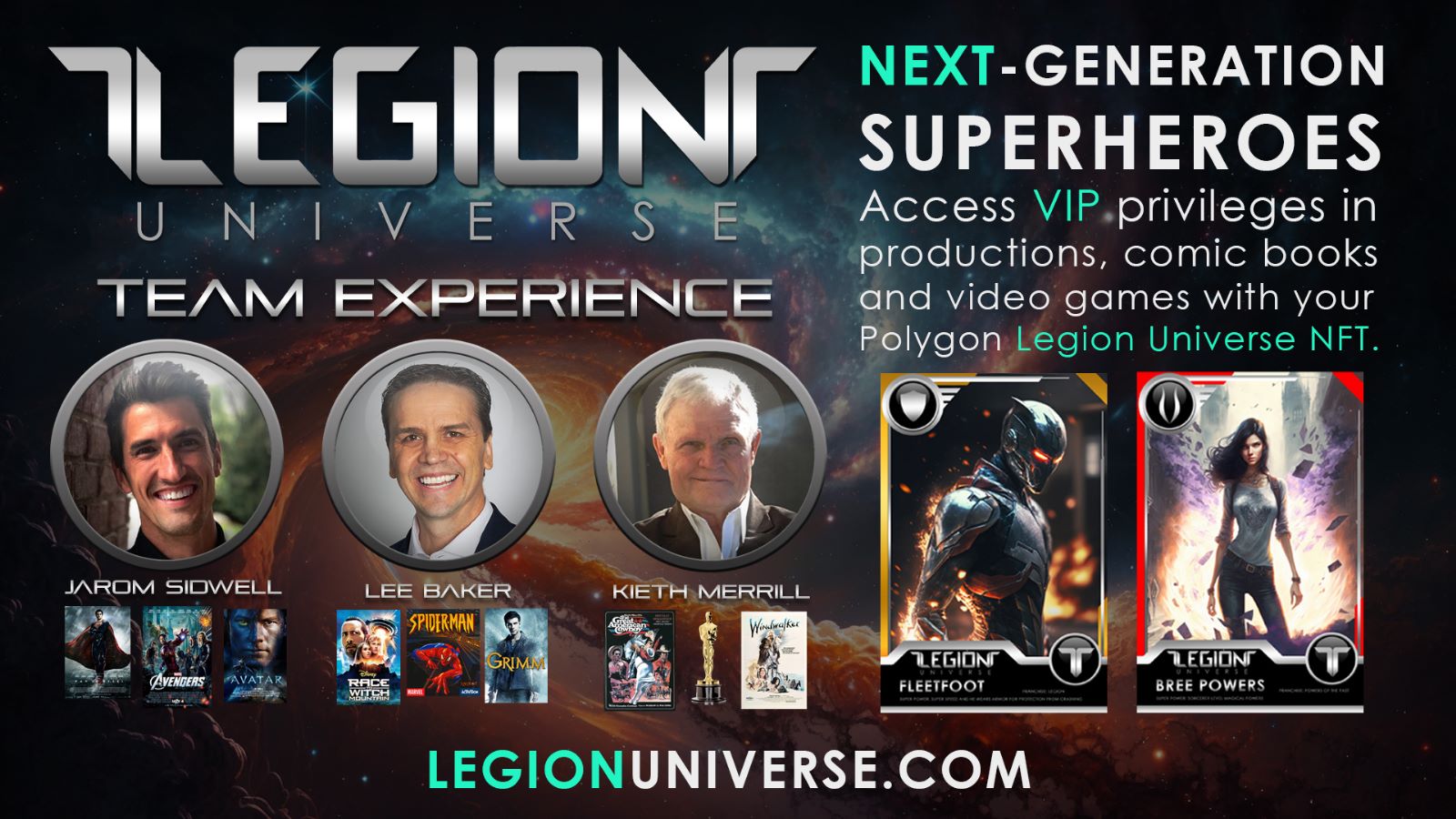NFT drop preview for Legion Universe Mint is LIVE