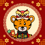 Chinese New Year Tiny Tiger