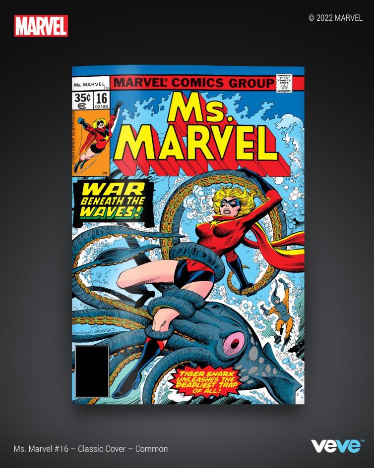 NFT project preview for VeVe - Marvel Digital Comics —Ms. Marvel #16